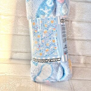 Sanrio Cinnamoroll Silk Touch Throw Blue Blanket NEW Size 40 x 50 Inches